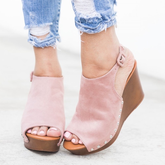 Shoes - LAST - AMELIA Peep Toe Booties